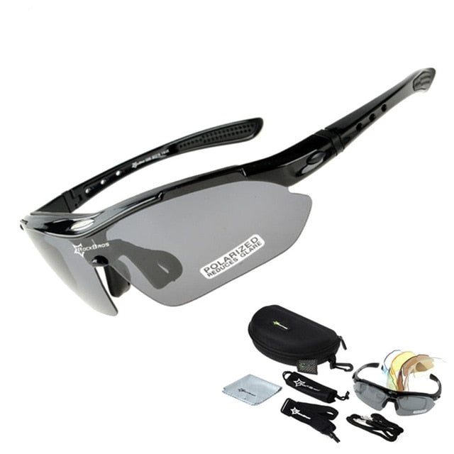 Oculos de Sol Polarizado com 5 lentes