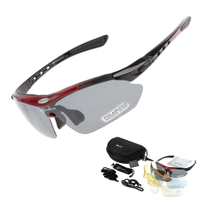 Oculos de Sol Polarizado com 5 lentes