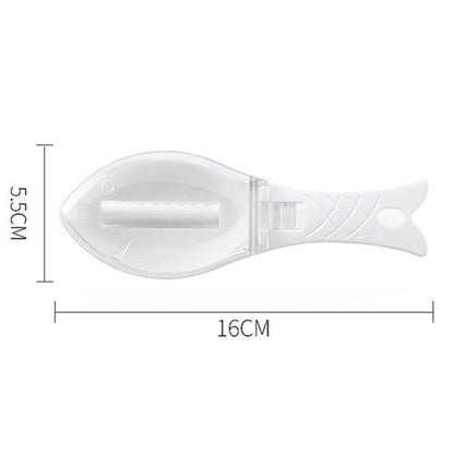 Escova para retirar escamas de peixe