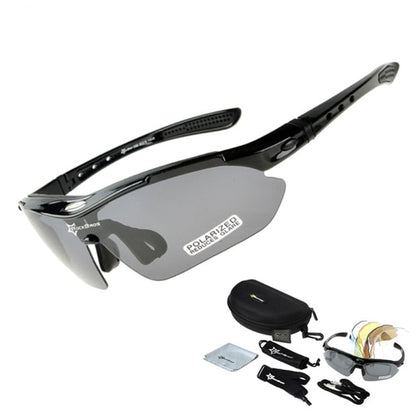 Oculos de Sol Polarizado com 5 lentes